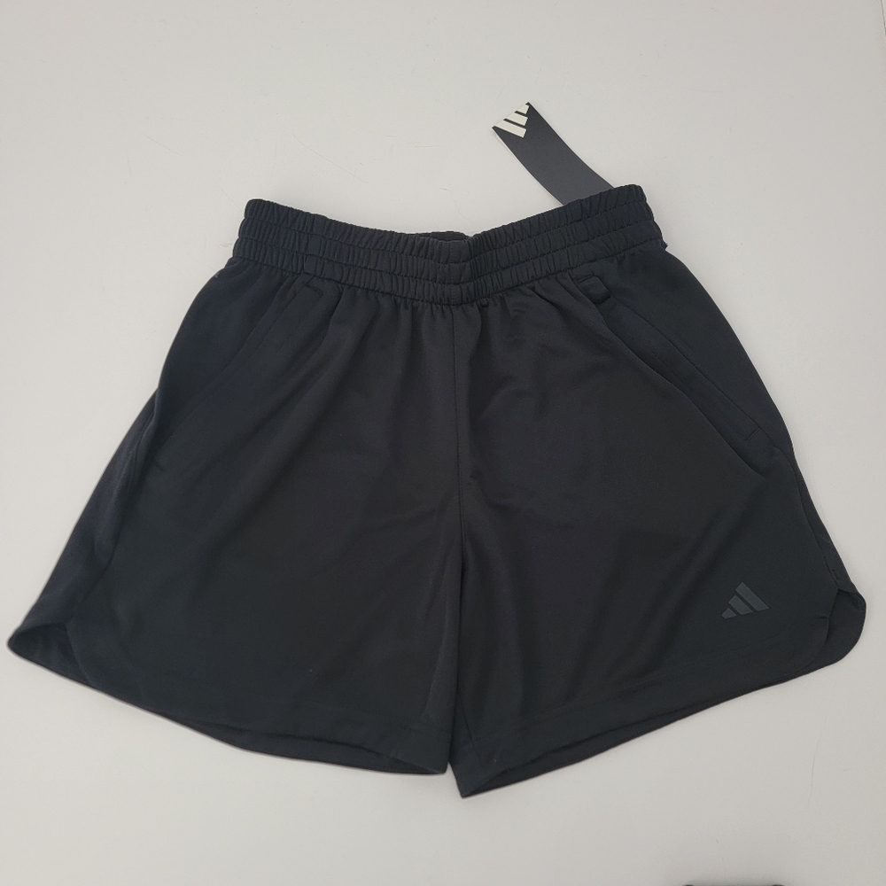 Adidas M Axis Knit 4.0 Training Black Athletic Shorts Size S 5"